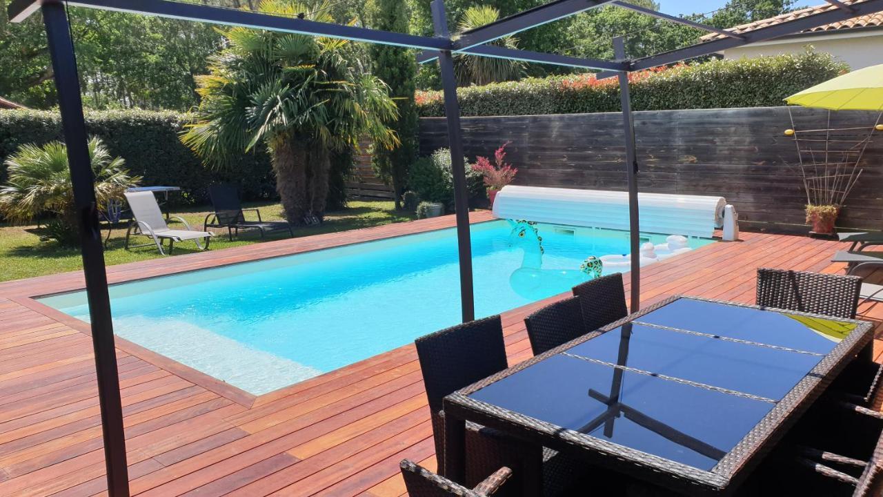 Villa Avec Piscine Chauffee Moliets-et-Maa Zewnętrze zdjęcie